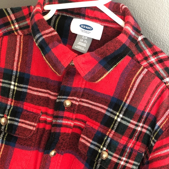Old Navy Other - Boys tartan Plaid Old Navy button down!